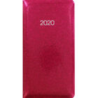 Pink Glitter 2020 Slim Week to View Pocket Diary image number 1