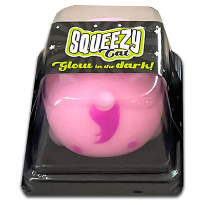 Squeezy Glow in the Dark Cat: Assorted image number 1