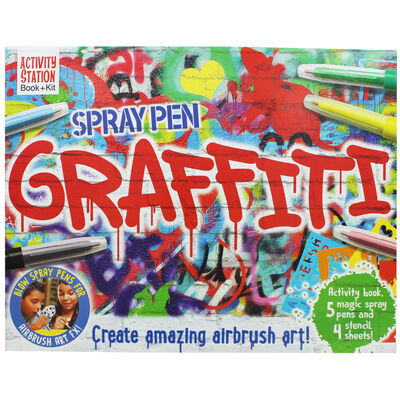 Spray Pen Graffiti Activity Station image number 1