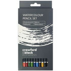 Crawford & Black Watercolour Pencil Set: Pack of 10 image number 1