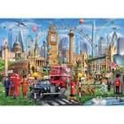 London Landmarks 1000 Piece Jigsaw Puzzle image number 2