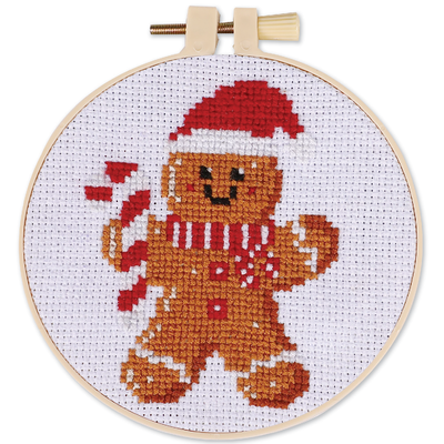 Gingerbread Man Cross Stitch Kit image number 2