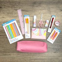 Jotz! Back to School Stationery Set: 27 Piece Pastel Set