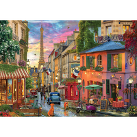 Paris Street Scene 1000 Piece Jigsaw Puzzle