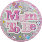 Pink Mum To Be Jumbo Badge image number 2