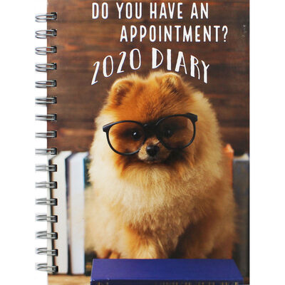 A5 Wiro An Appointment 2020 Week to View Diary image number 1