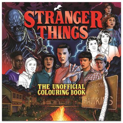Stranger Things: The Unofficial Colouring Book image number 1
