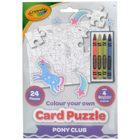 Crayola Colour Your Own Puzzle: Assorted