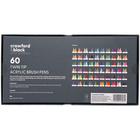 Crawford & Black Twin Tip Acrylic Brush Pens: Pack of 60 image number 3