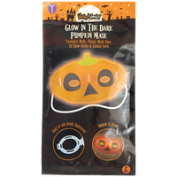 Glow in the Dark Pumpkin Mask
