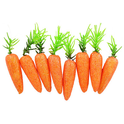 Glitter Carrots - 8 Pack image number 2