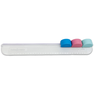 Ruler Trimmer with 3 Cutting Wheels image number 1