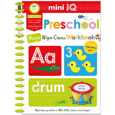 Preschool Mega Wipe Clean Workbook image number 1