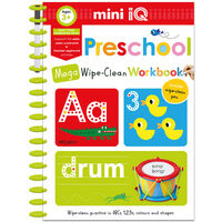 Preschool Mega Wipe Clean Workbook