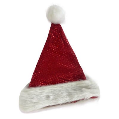 Santa Hat with Sequins From 2.00 GBP | The Works