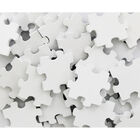 60 Wooden Puzzle Pieces - White image number 2