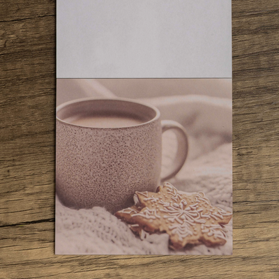 Photographic Christmas Scenes Mini Pad: 4 x 4 Inches image number 3