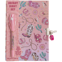 Western Secret Diary with UV Pen Set