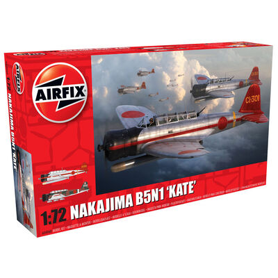 Airfix Nakajima B5N1 Kate 1-72 Model Kit image number 1
