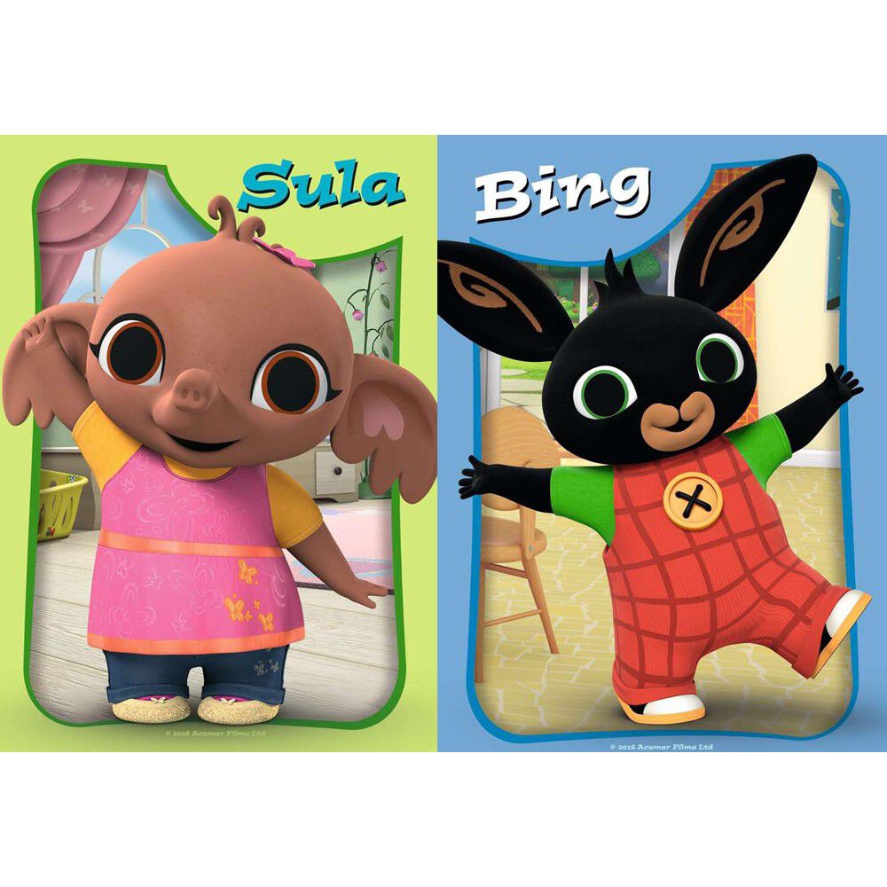 BEST My First Puzzle Bing Bunny 2 3 4 5pc Jigsaw Puzzles Four Bright And PREMIUM 