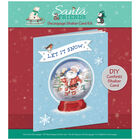 Decoupage Shaker Santa Card Kit image number 1