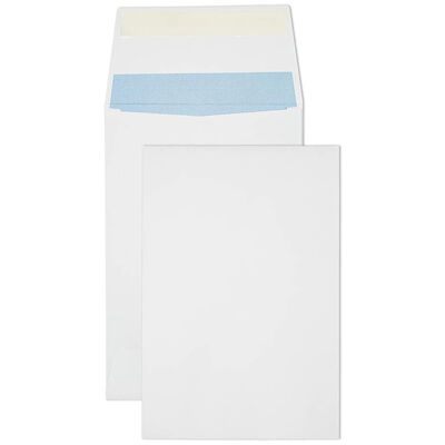 White Gusset Pocket Self Seal Envelopes Pack Of 125 image number 1