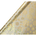 Assorted Kraft and Gold Foil Roll Gift Wrap - 3m image number 1