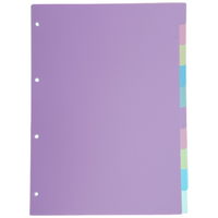 Pastel Dividers: Pack of 10