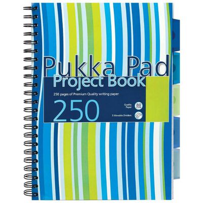 Pukka Pad Stripes Wiro Project Book: Assorted image number 1