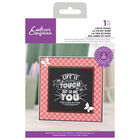 Crafters Companion Life is Tough Clear Stamp image number 1