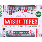 Dovecraft Modern Christmas Washi Tape Box - 20 Rolls image number 2