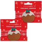 Christmas Pudding Present Topper Bundle image number 1