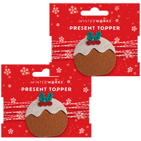 Christmas Pudding Present Topper Bundle