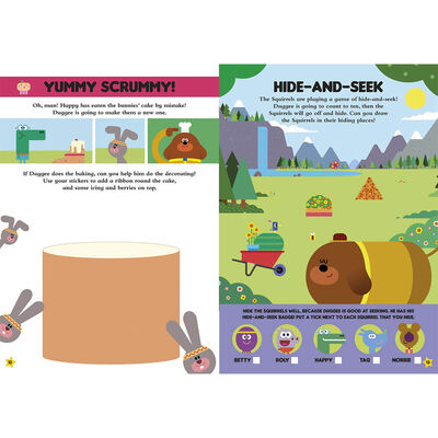 Hey Duggee: Scribble and Stick Activity Book image number 3
