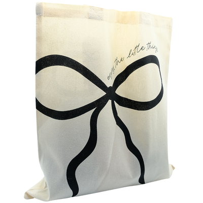 Cotton Bow Shopper Bag image number 1