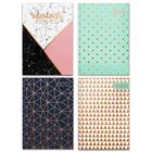 A5 Rose Gold Foil Patterned Notebook: Assorted image number 2