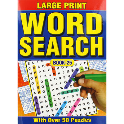 Large Print Wordsearch: Assorted Books 25-28 From £0.75 | The Works