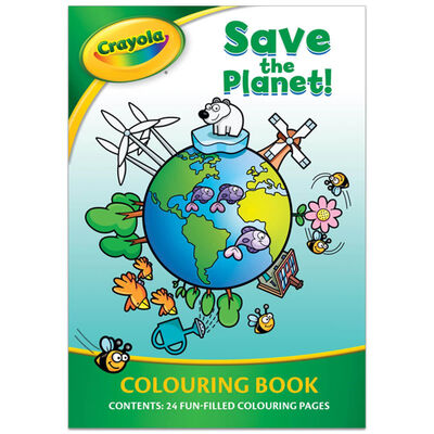Crayola Save The Planet Colouring Book image number 1