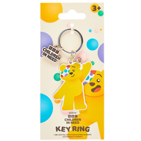 BBC Children in Need Pudsey Shaped Keyring