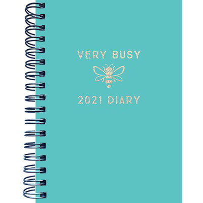 A6 Very Busy 2021 Week To View Diary image number 1
