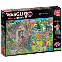 Wasgij Destiny 28 Dad Cave! 1000 Piece Jigsaw Puzzle