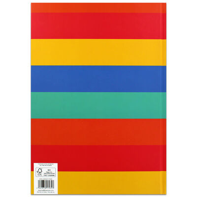 A4 Bright Stripes Notebook image number 3