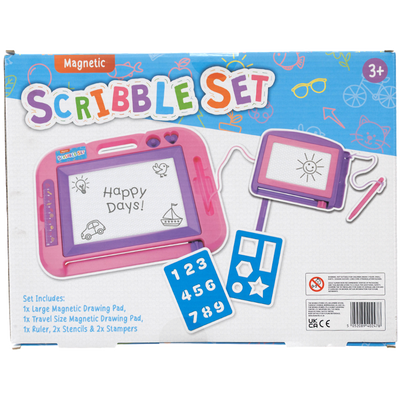 Jotz! 2-in-1 Magnetic Scribbler Set: Pink image number 3