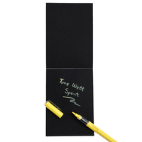 A6 Crawford & Black Black Paper Pad: 30 Sheets