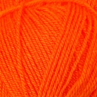 Prima DK Acrylic Wool: Orange Yarn 100g