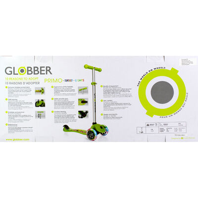Green Globber Kids 3 Wheel Scooter image number 4