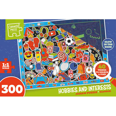 Hobbies and Interests 300 Piece Jigsaw Puzzle image number 1