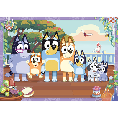 Bluey Floor 24 Piece Jigsaw Puzzle image number 2