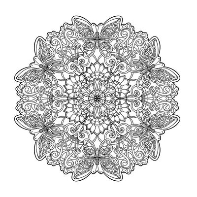 The Enchanted Mandala Colouring Book image number 2