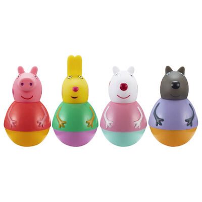 Peppa Pig and Friends Weebles: Pack of 4 Figures image number 2